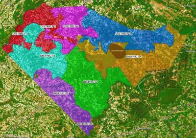 New maps for 2022? Commissioners' districts likely to change | Local  Government | nrcolumbus.com