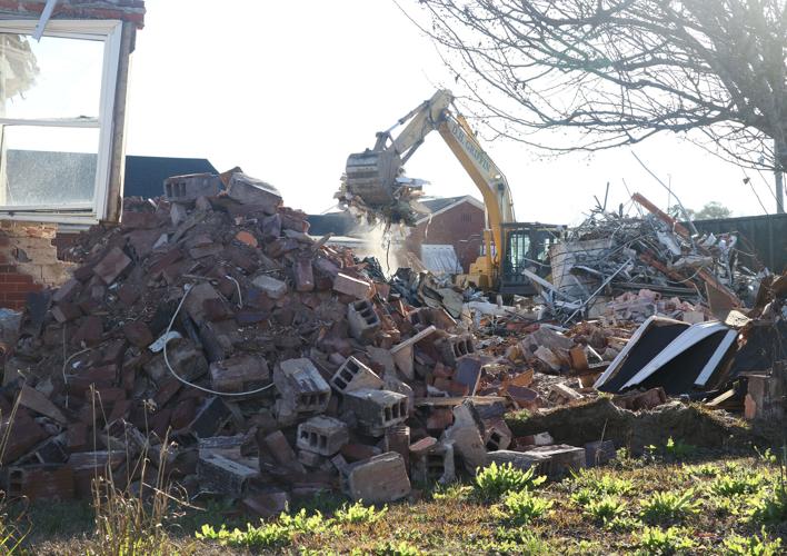 Demolition underway at former sheriff’s office Public Safety