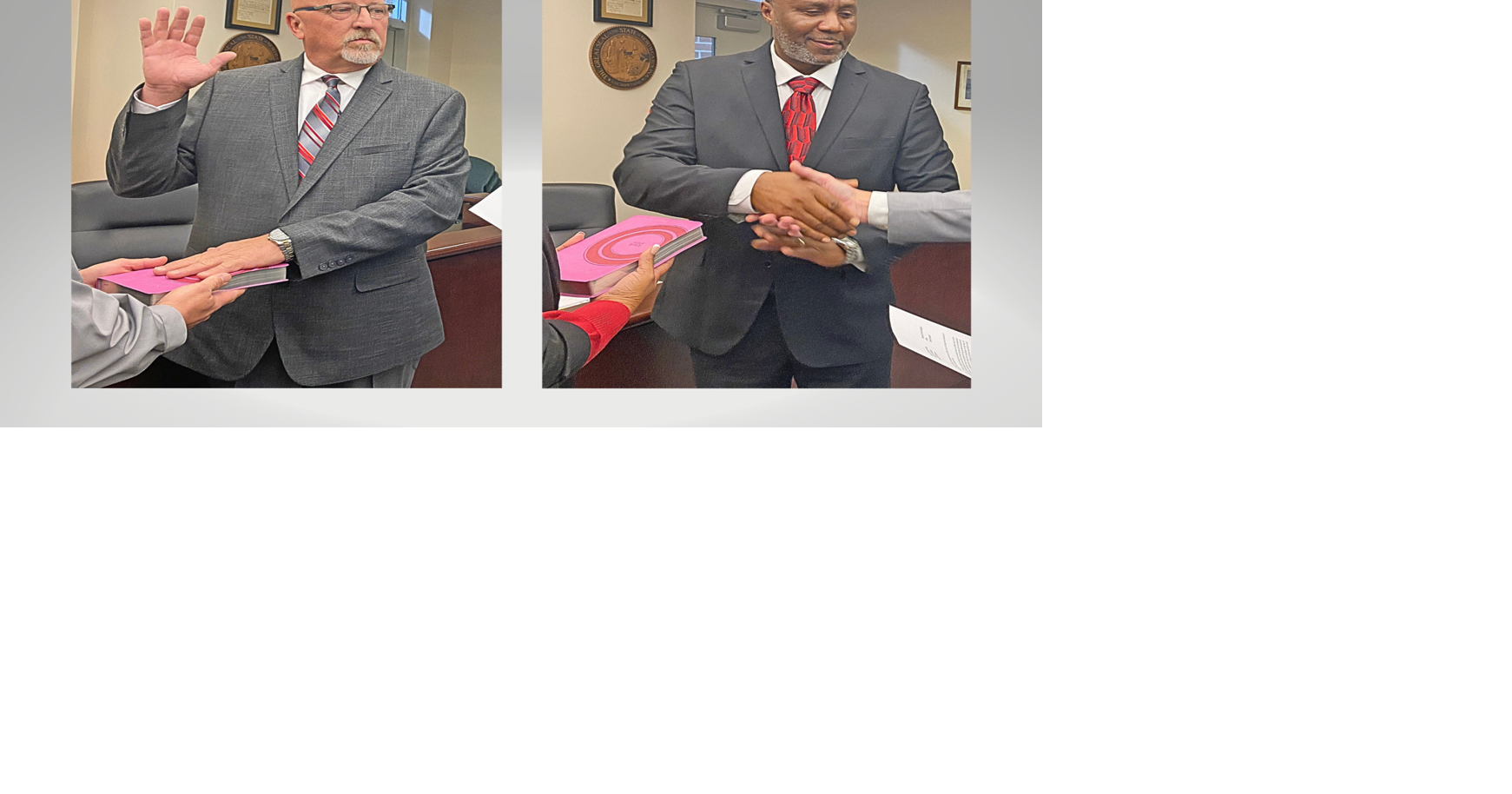 Clewis, Jordan take seats on Chadbourn council; Faulk named mayor pro