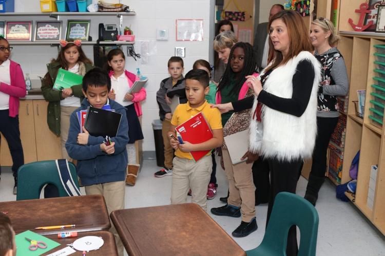 State employees donate supplies to Old Dock Elementary School