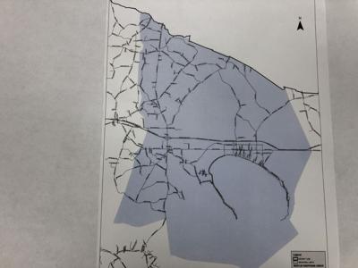 Map of county EMS district to be served by LW Fire and Rescue 9.20.22