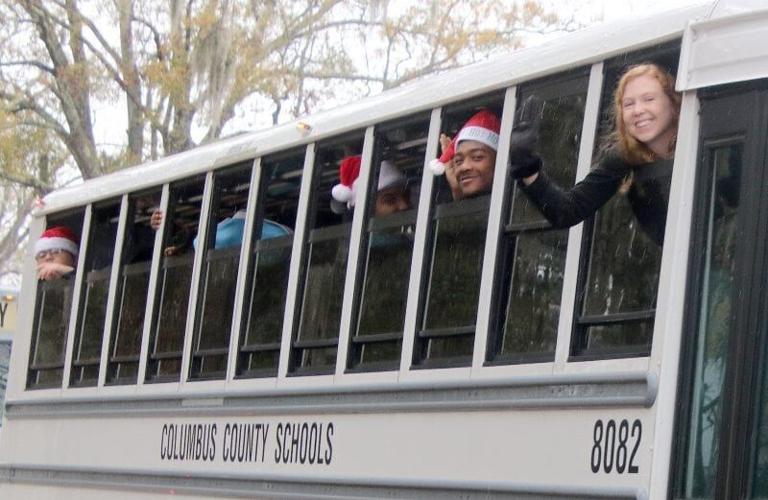 Soggy Fair Bluff Christmas Parade Archives