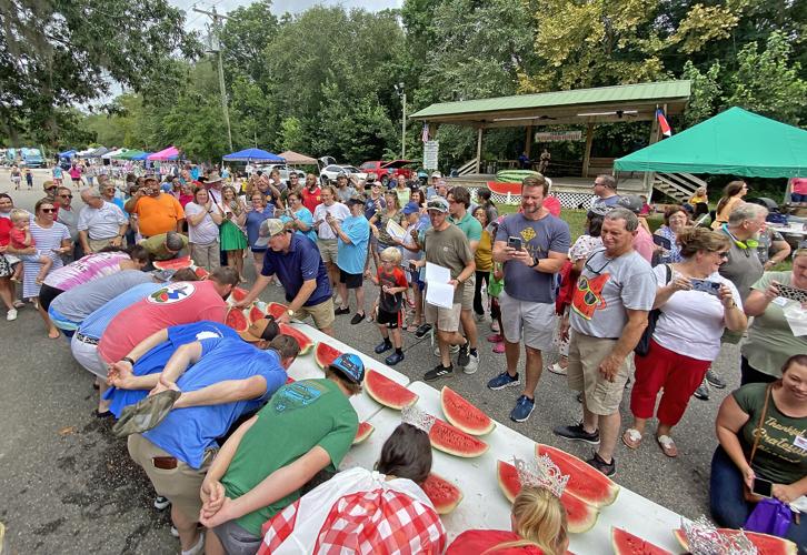 Melon breaks record at Fair Bluff Watermelon Fest weighin News