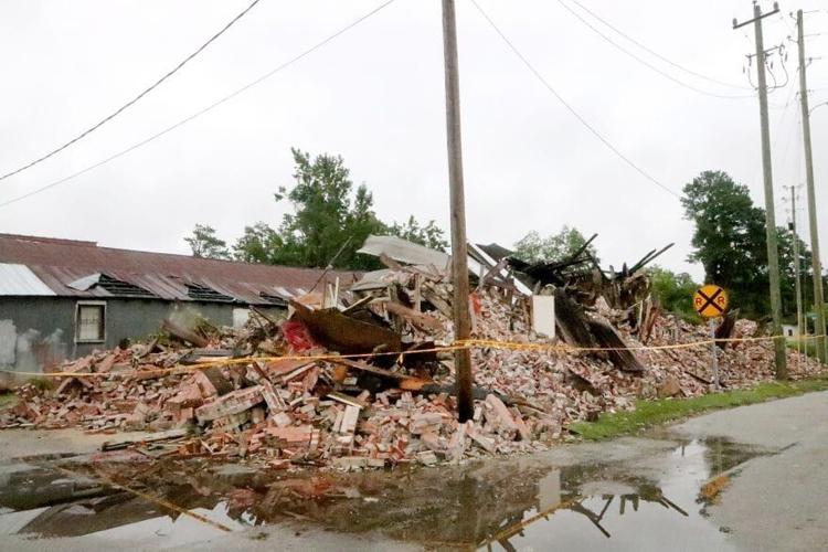 Two historic structures razed in downtown Fair Bluff Local Government
