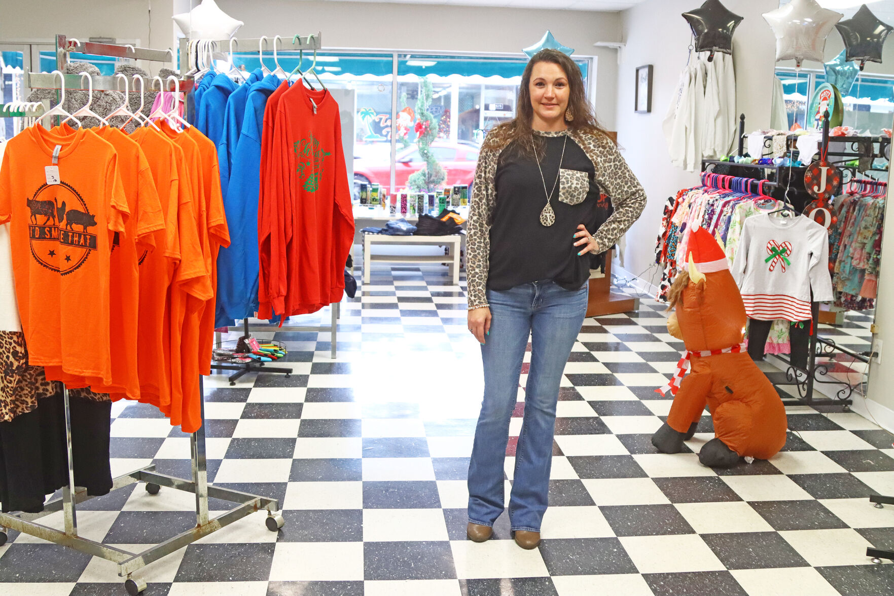 Holy Cow Kreations offers customized apparel in downtown