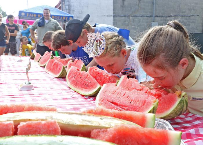 Fair Bluff festivalgoers celebrate watermelons Archives