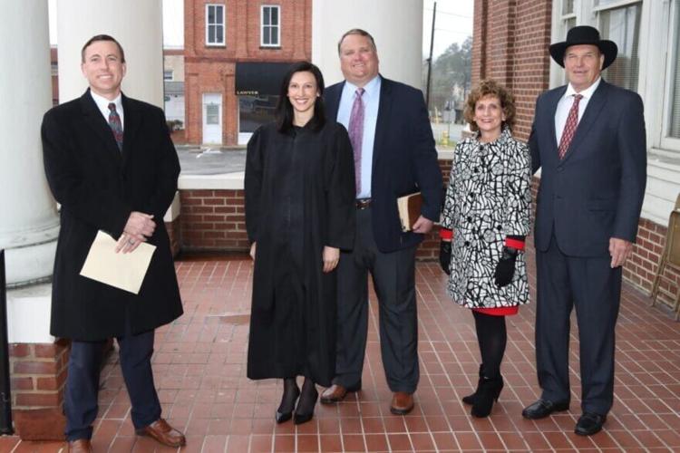District Court Judge C. Ashley Gore takes oath for another term