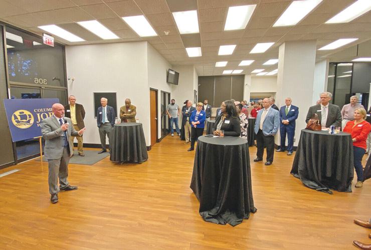 Leaders guide ‘mental tour’ of downtown Whiteville business center