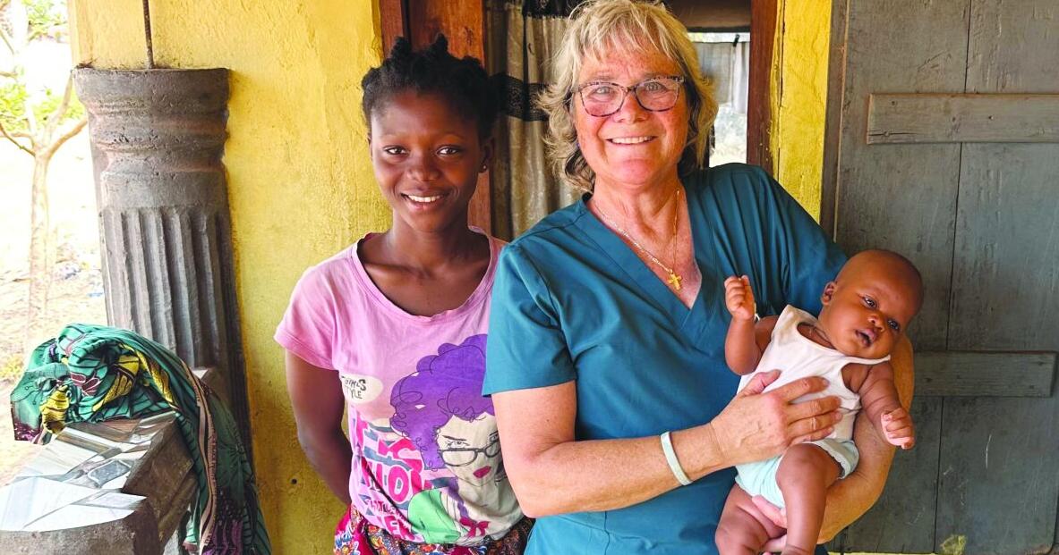 From Flourish: The art of service: Riege raises money for medical missions in West Africa