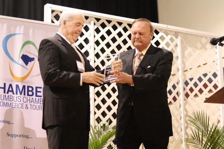 Columbus Chamber recognizes Medford, Hill and Pope at annual meeting