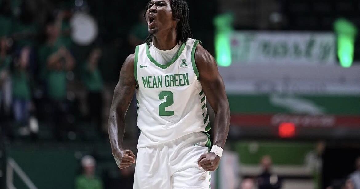 North Texas men’s basketball remains undefeated at home with 77- 75 win over Houston Christian