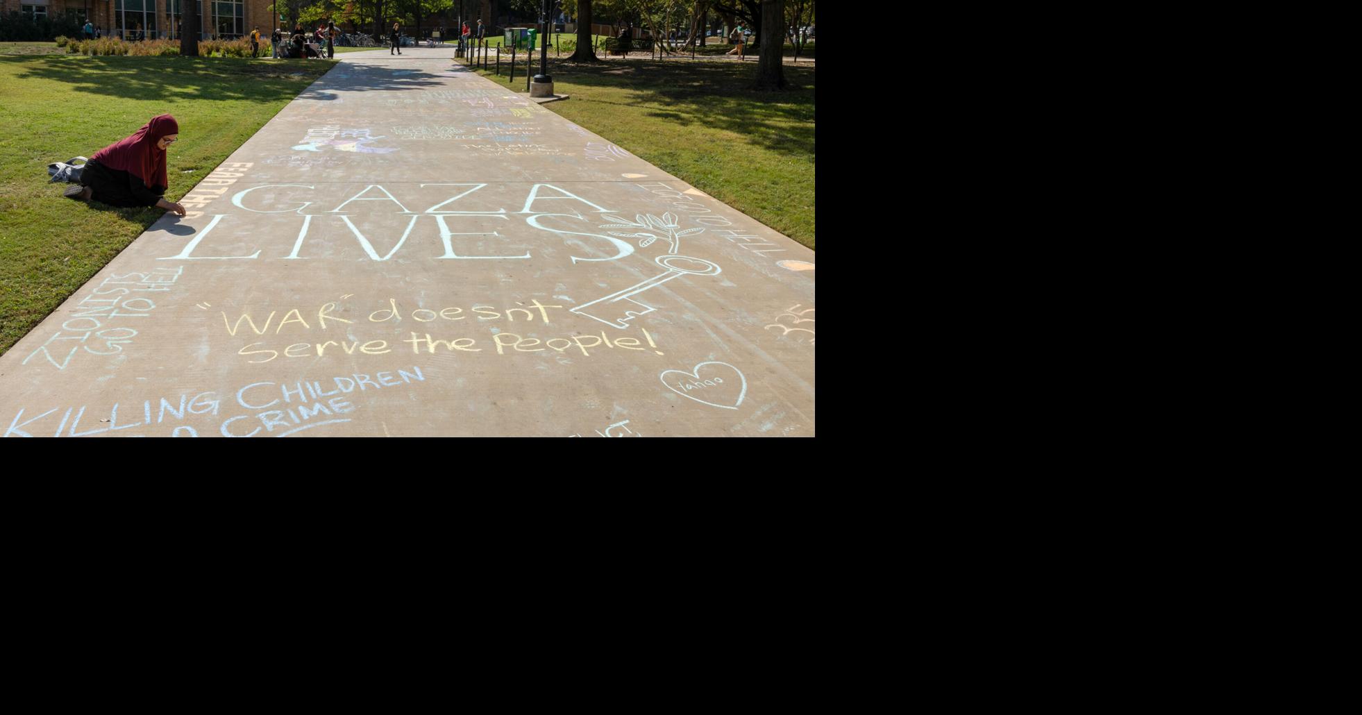 Second ‘Week of Rage’ event ‘Chalk the Block’ leaves its mark News