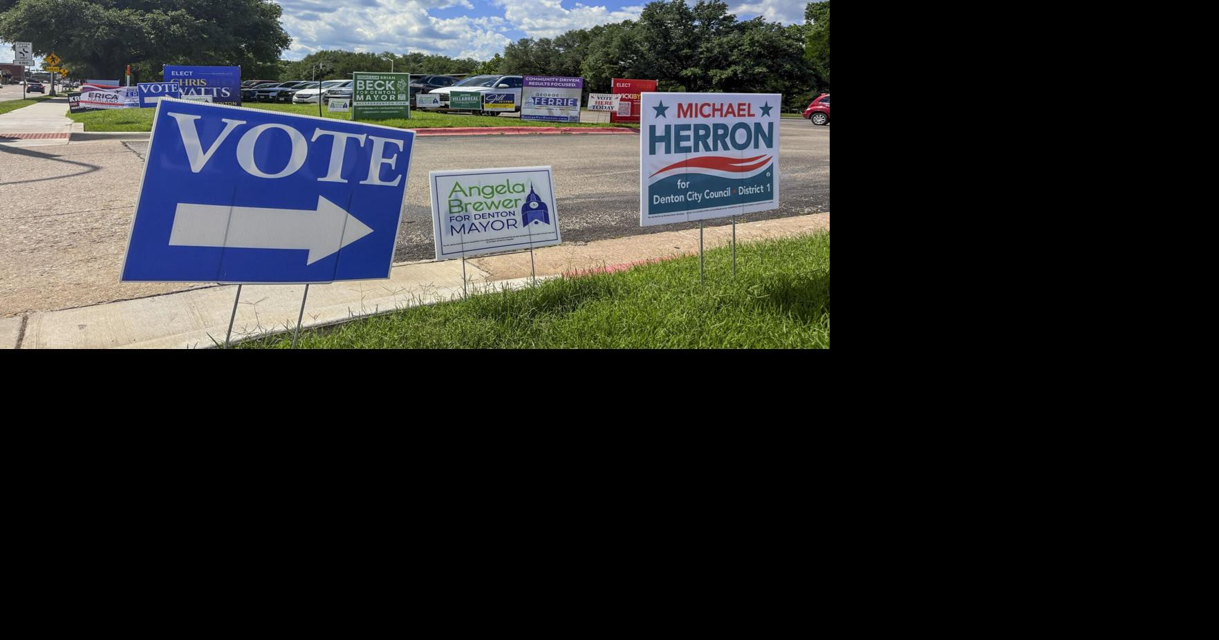 Denton 2026 joint general and special live election coverage
