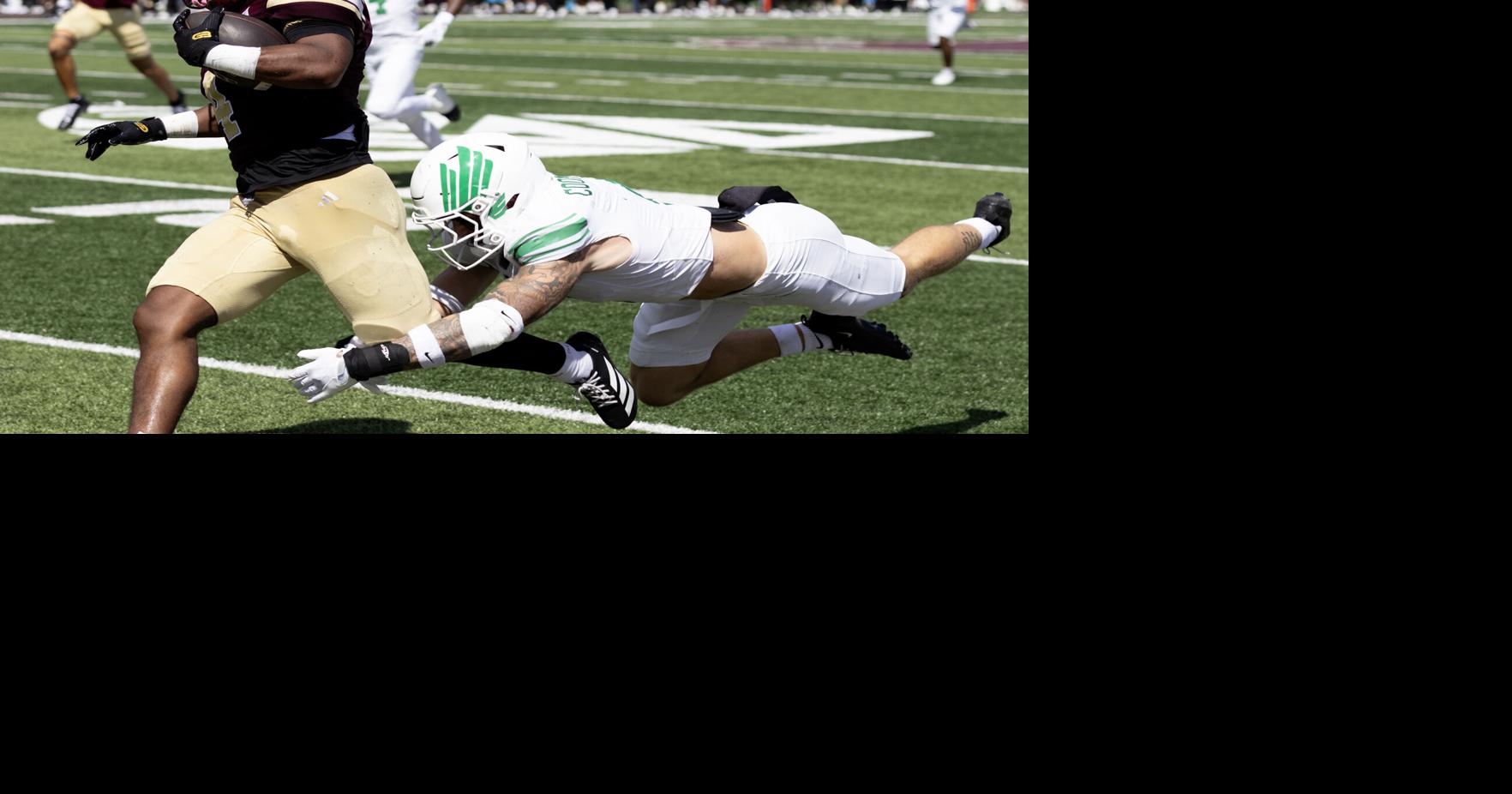 Mean Green defense dismantled by Texas State in 49-35 loss PHOTO