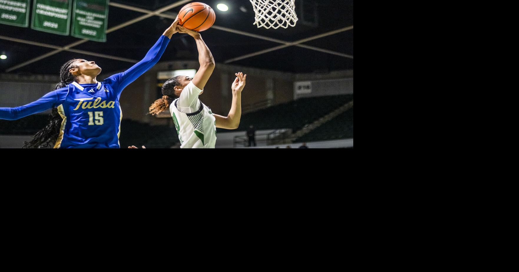 North Texas women’s basketball falls short to Tulsa 57-53 in final minutes despite defensive effort