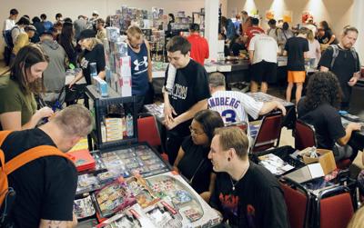 Card lovers and collectors gather at the first local card show event in Denton | Arts & Life | ntdaily.com Card lovers and collectors gather at the first local card show event in Denton | Arts & Life | ntdaily.com