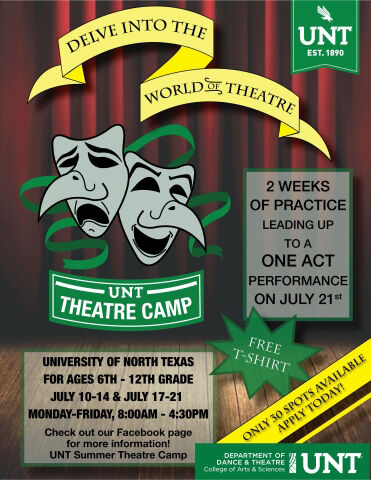 UNT Summer Theater Camp gives Denton children a glimpse into the ...