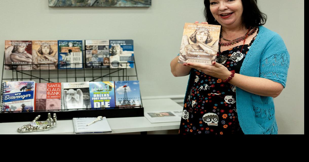 ‘Cemeteries are for the living:’ Texas author Tui Snider shares her offbeat travel memoir