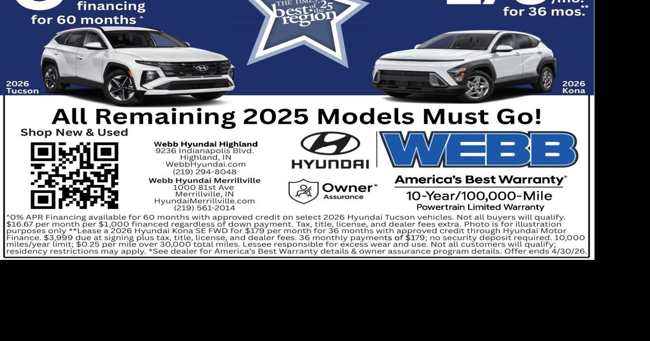 WEBB HYUNDAI - MERRILLVILLE, INDIANA