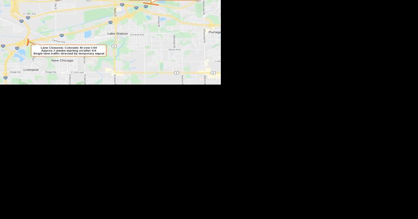Lane closures begin today along U.S. 20, Colorado Street - Vimarsana News