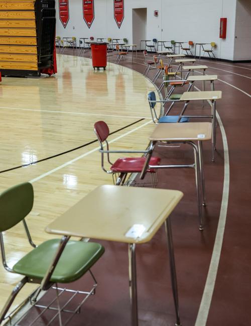 First day of school at Munster High School