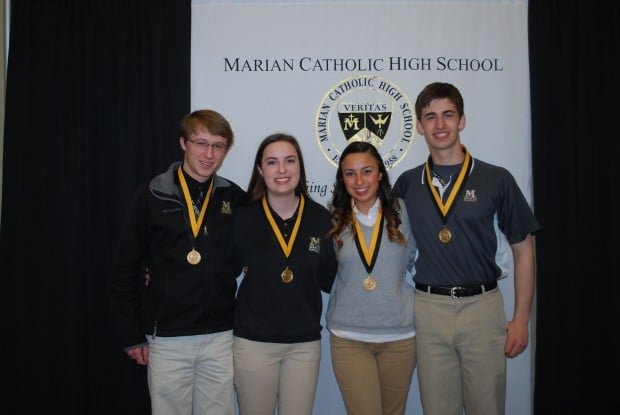 Marian Catholic High School awards 61 Medals of Academic Excellence