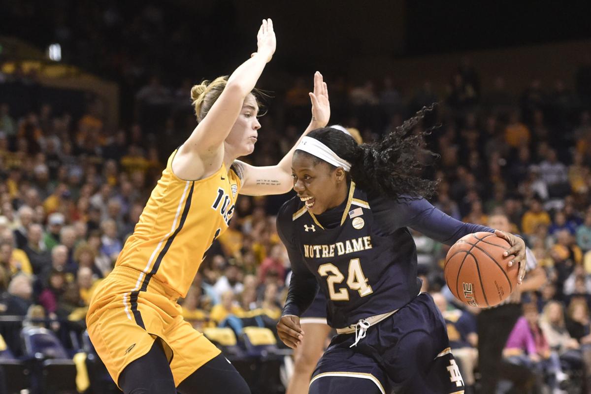 Ogunbowale Notre Dame Bounce Back Topping Toledo 72 56 Notre