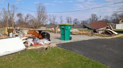 Tornado cleanup in Merrillville