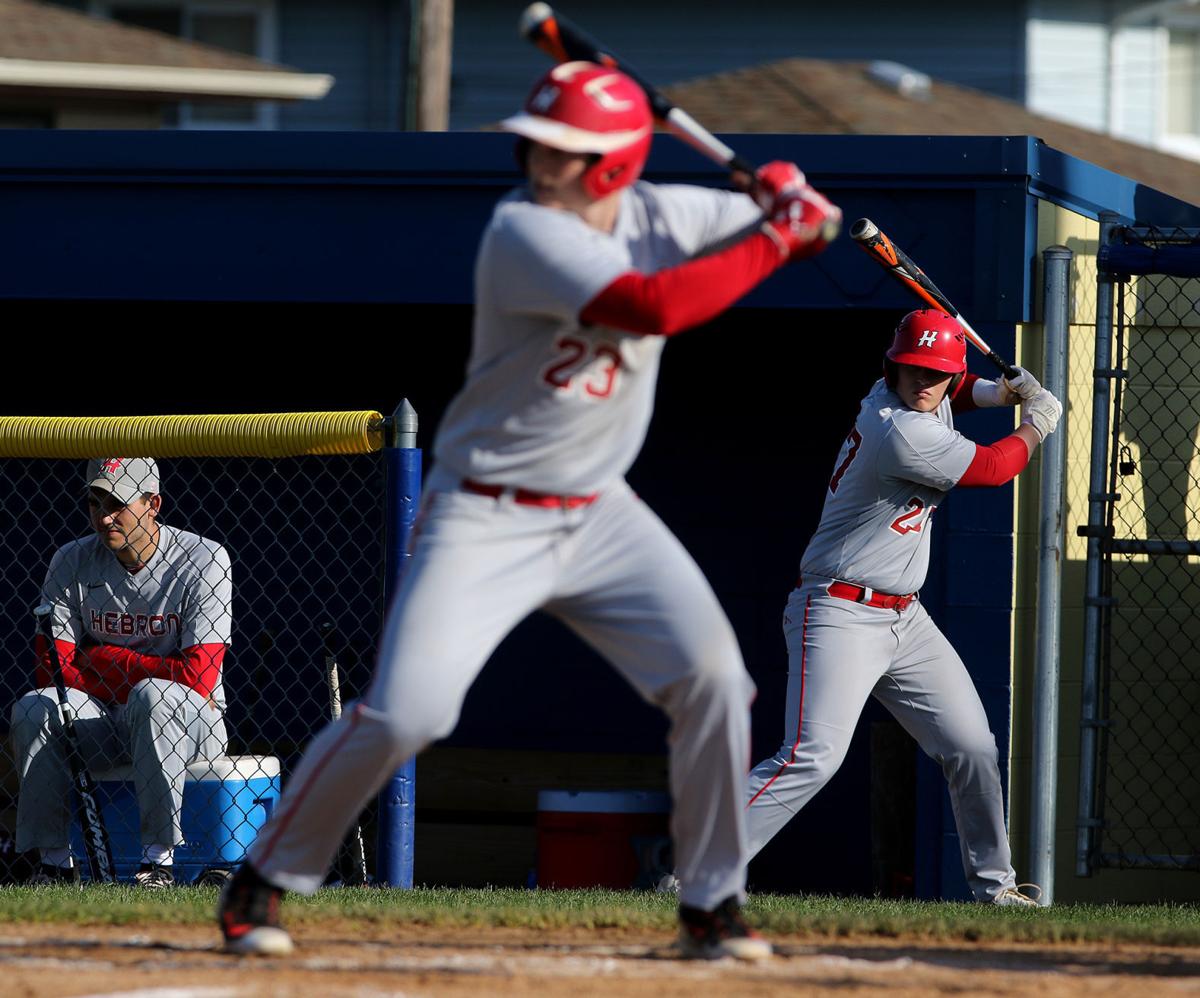 Hebron at Highland baseball
