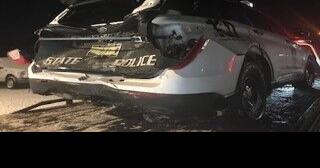 Illinois state police car hit while trooper pulled over helping victims of another crash - Vimarsana News