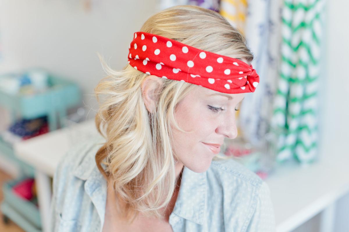 New ways to wear a headband Fashion