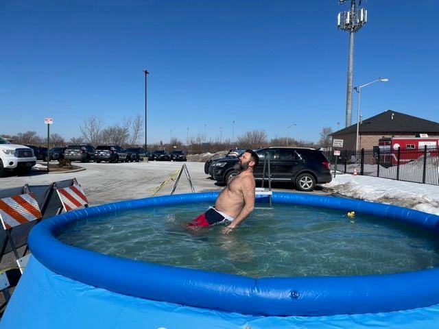 Police Polar Plungers double fundraising goal for Illinois Special Olympics