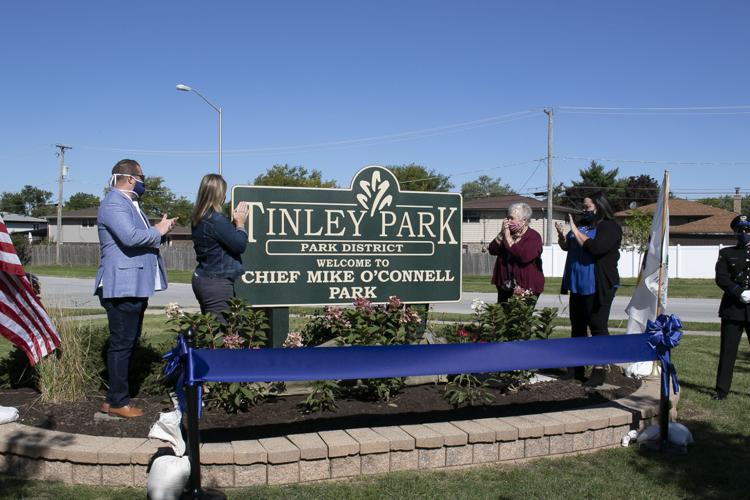 Former Tinley Park police chief remembered with a park named in his honor