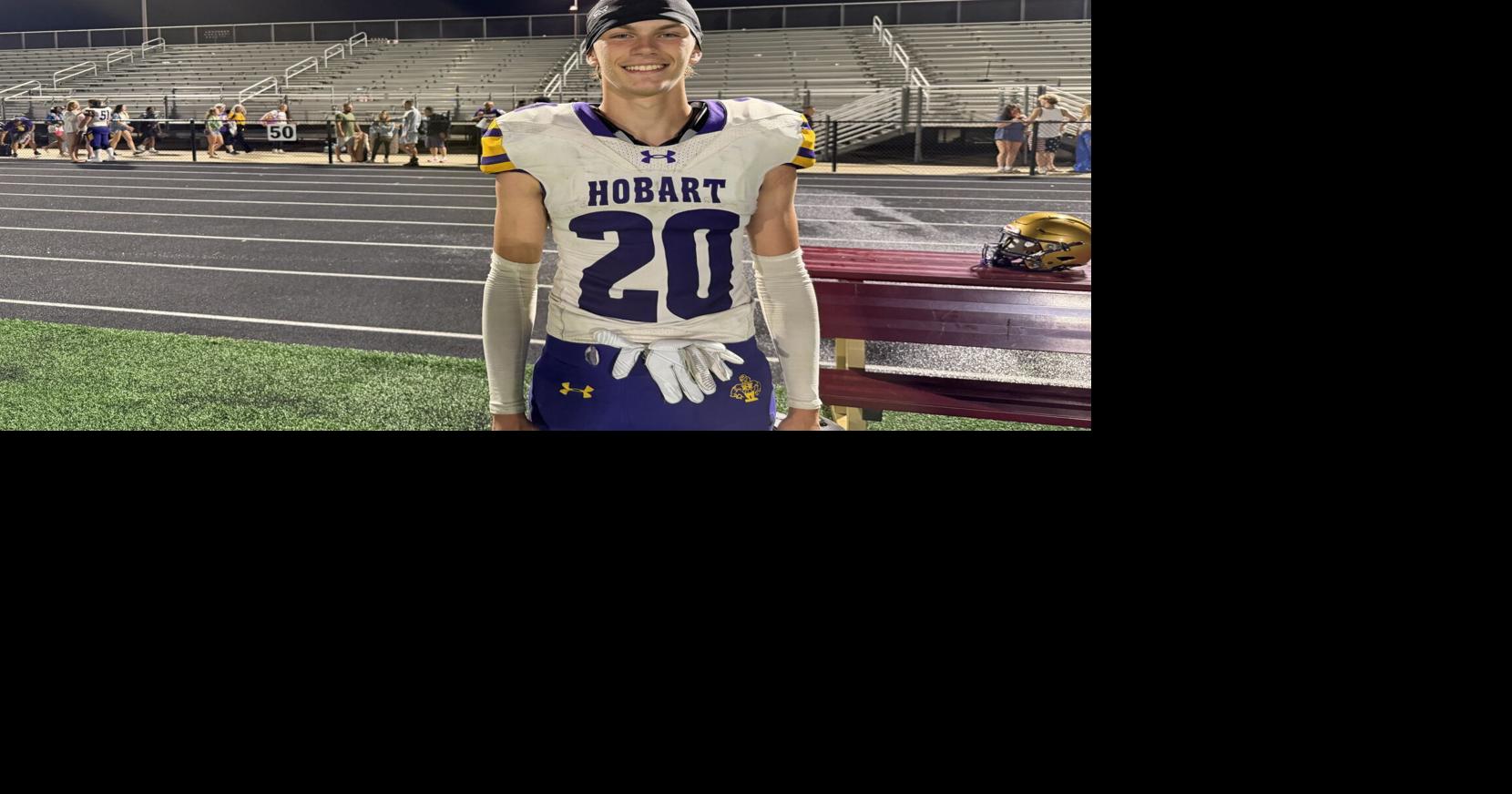 Whose fingerprints were all over Hobart trouncing of Chesterton on the football field?