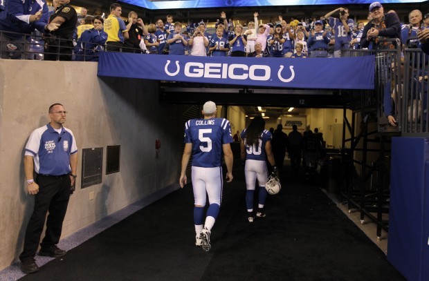 Kerry Collins says he's ready to take over Indianapolis Colts