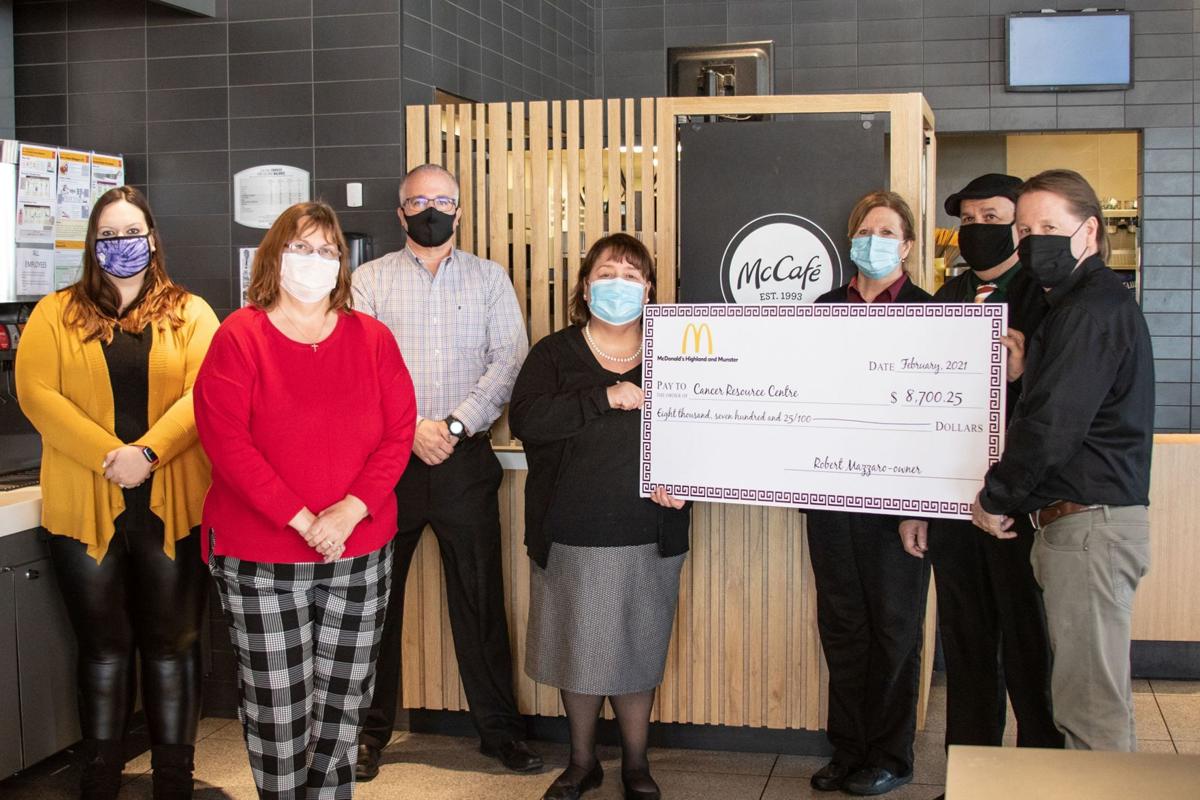 McDonald's raises funds for local cancer patients