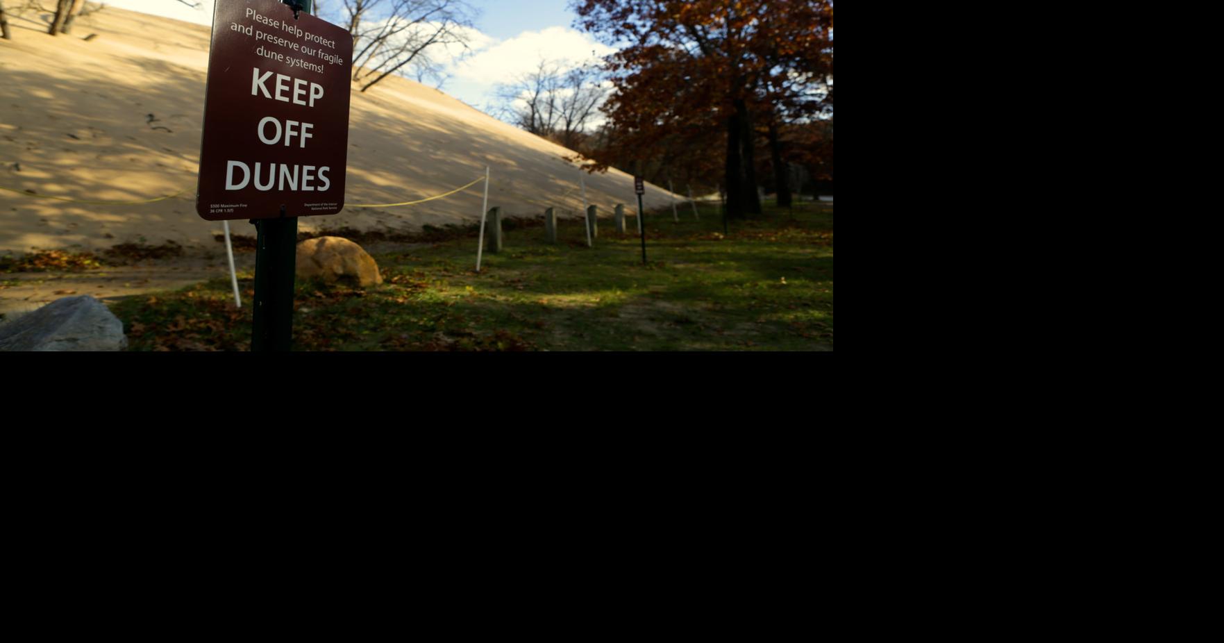Mount Baldy almost done swallowing parking lot road, changing shape and