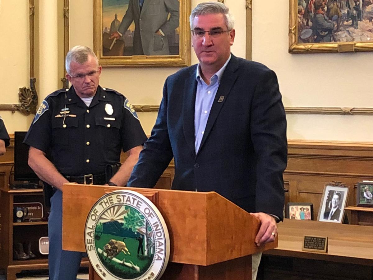 Gov. Holcomb receives policy recommendations from his school safety task force