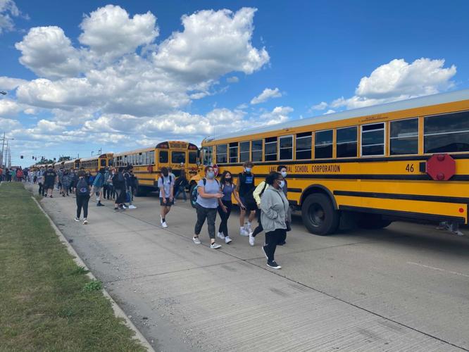 WATCH NOW: Police wrapping up active shooter investigation at Lake Central, students released soon