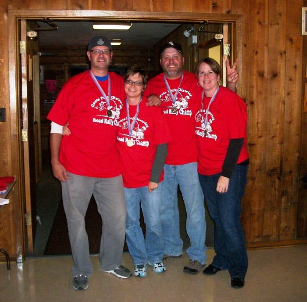 Road rally winners announced