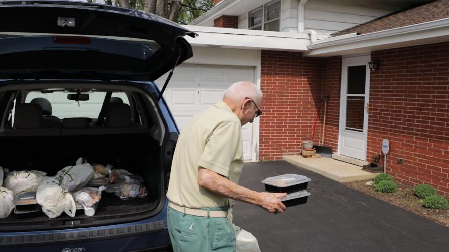 Palos Hospital volunteers serve a side of kindness with the meals they deliver