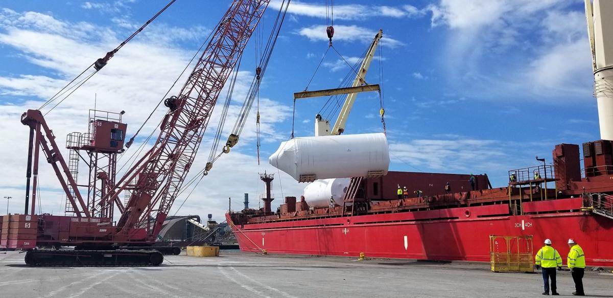 Craft Brewery Tanks Pass Through Port Of Indiana Burns Harbor Northwest Indiana Business Headlines Nwitimes Com