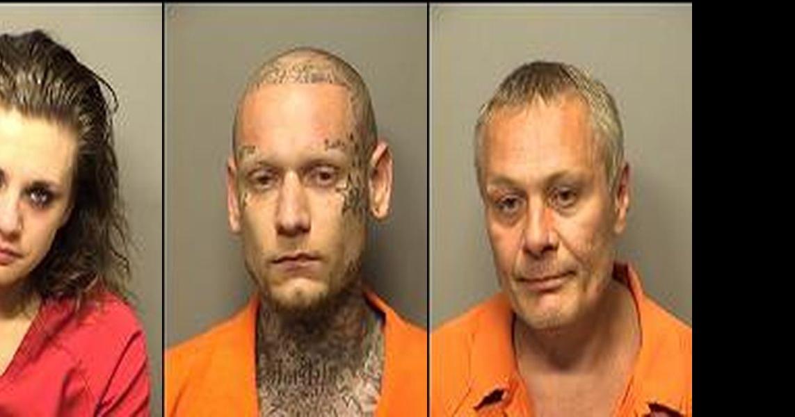 Trio busted after leading Porter County police chase, tossing alleged