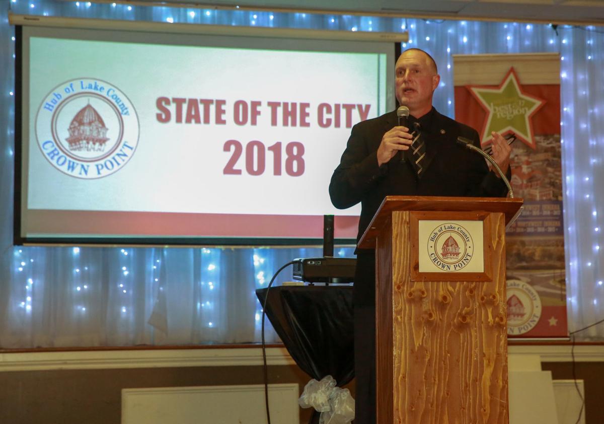 Crown Point mayor touts community support during State of the City