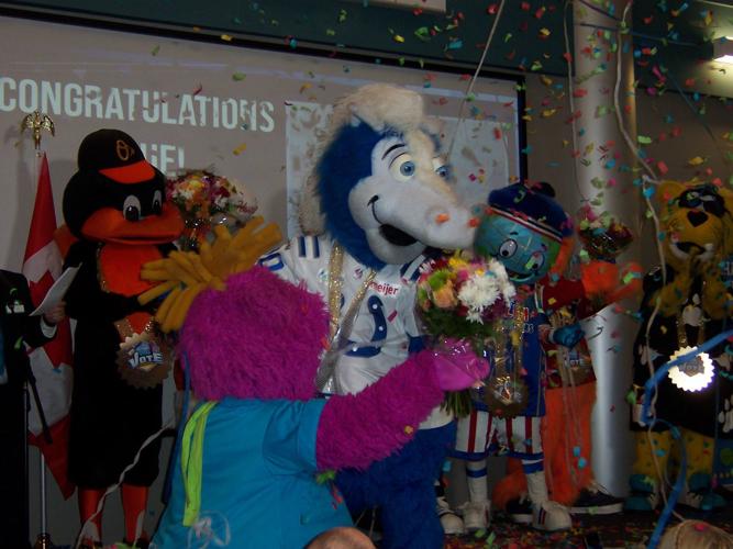 Oriole Bird inducted into National Mascot Hall of Fame