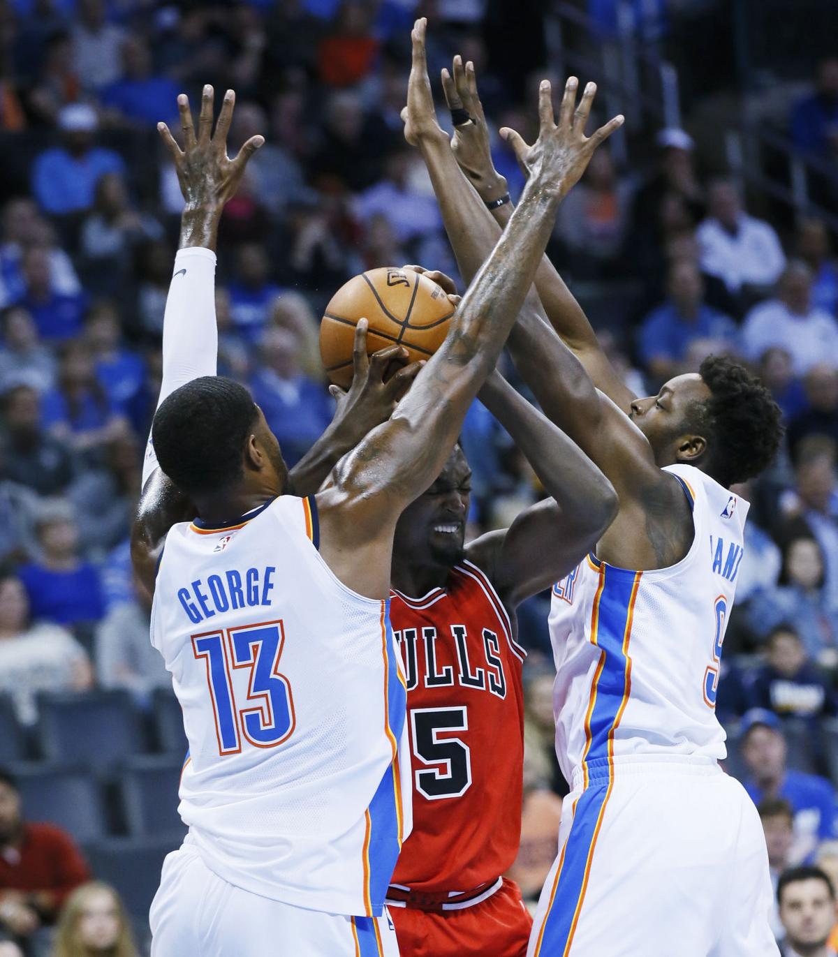 Resultado de imagen de thunder 92-79 bulls