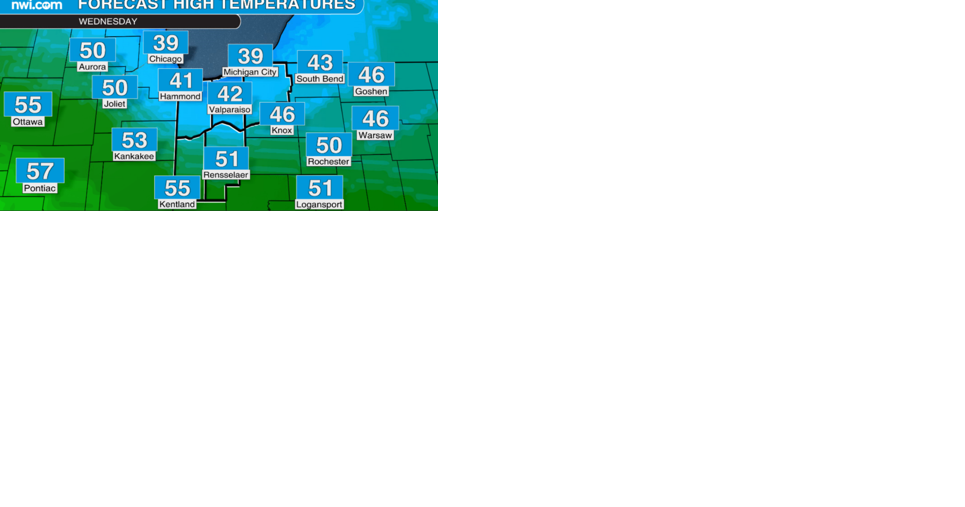 Watch now: Temperatures more than 20 degrees below normal Wednesday in the Region, rain returns - Vimarsana News