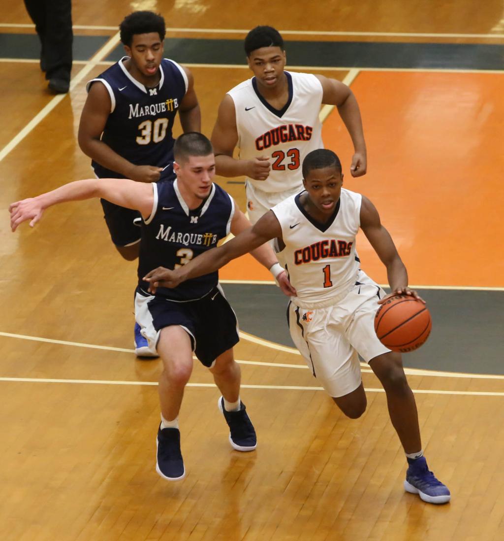 Boys Basketball Furman Recruit Kenney Is Marquette Catholic S