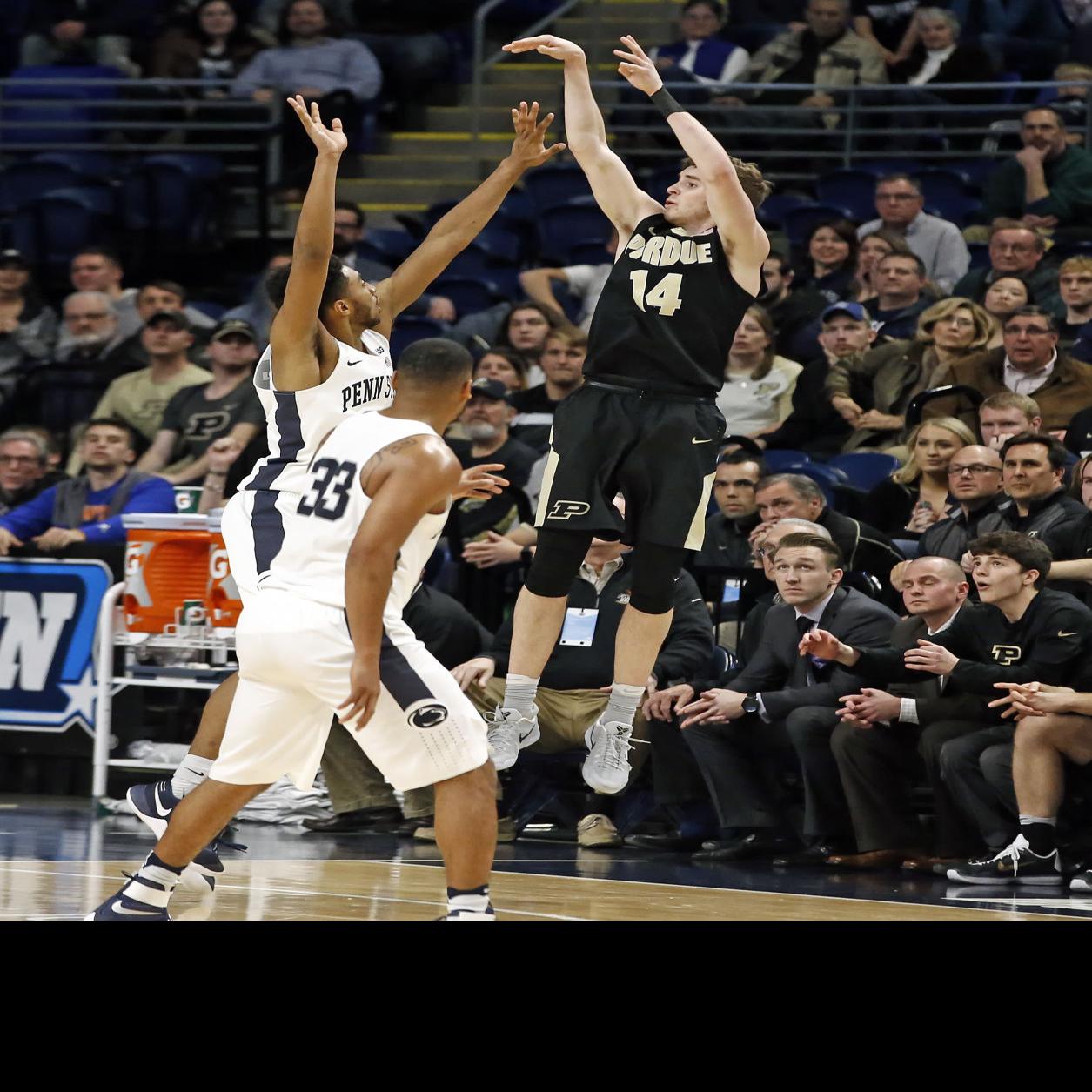No 14 Purdue Escapes Penn State In Ot Purdue Boilermakers
