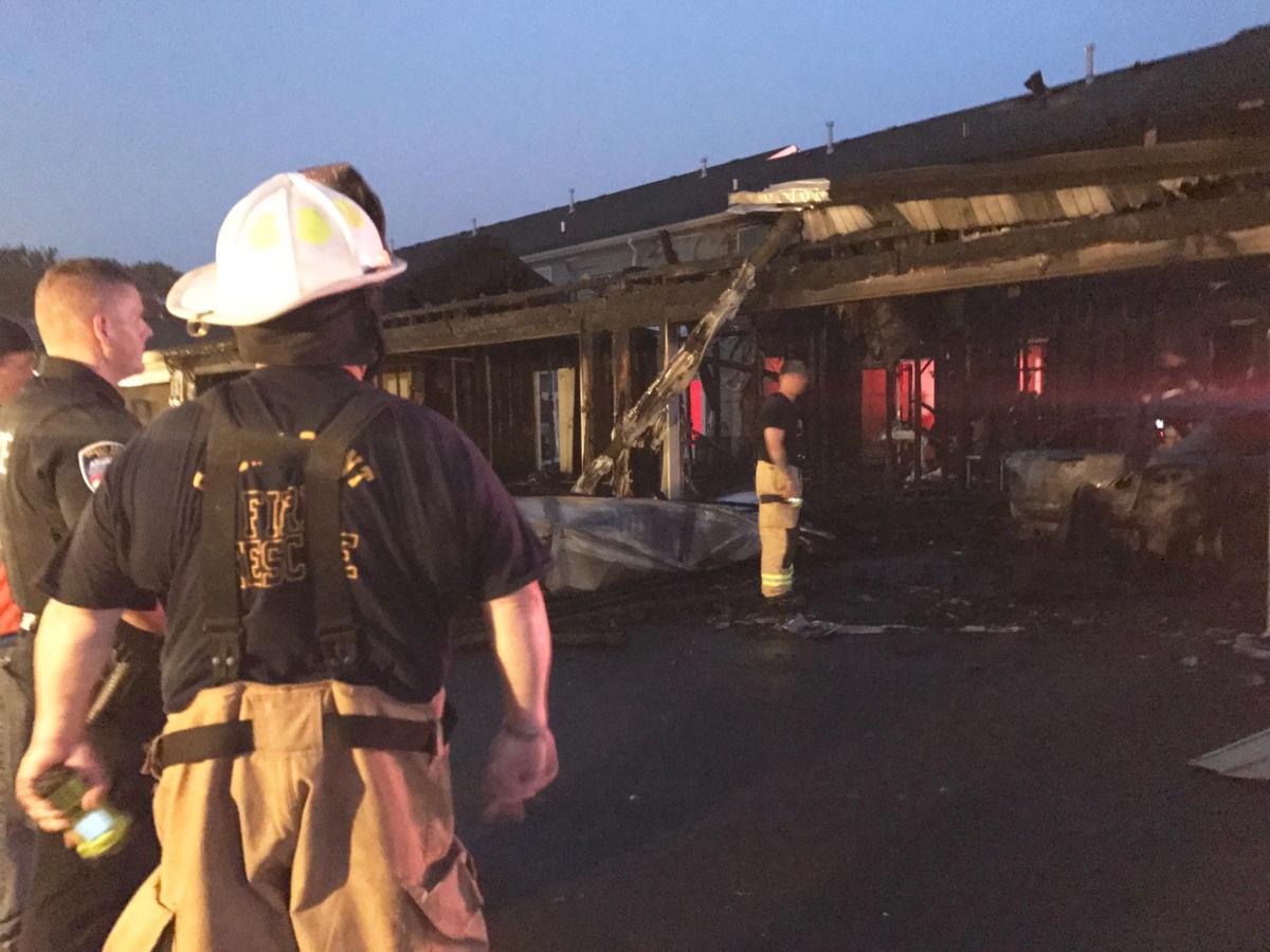 Four families displaced after Crown Point townhouse complex catches